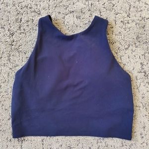 ATHLETA Cropped Workout Top | S